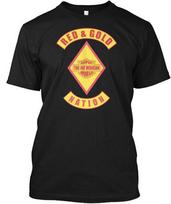 Red Gold Nation Bandidos Support Fat M & T-Shirt Made in USA Size S to 5XL M yellow