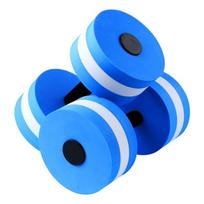 2Pcs Aquatic Exercise Dumbells Water Aerobic Exercise Foam Dumbbell for Water Aerobics Fitness and Pool Exercises