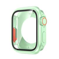 Screen Protector for Apple Watch Case 46mm 45mm 44mm 40mm 41mm 42mm Change To Ultra Hard Cover for iWatch 11 10 9 8 7 6 5 4 SE 7 Green Series7 8 9 41mm