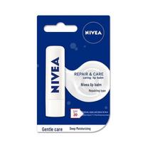 Nivea Moisturizing Lip Balm 4.8g white