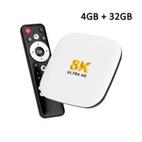 H96 MAX M2 Plus TV Box Android 14 RK3528 Smart TV Box Quad Core 8K HDR BT5.4 Wifi 6 Voice Assistant Media Player TV Set Top Box