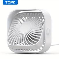 Stalo ventiliatorius USB, Baltas
