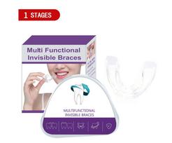 Food-Grade Three-Stage Invisible Tooth Straightener Braces & Orthodontic Retainer In Stock