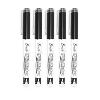 GUANGNA 5/1 PCS 16 Colors Direct-liquid Acrylic Marker Pen Waterproof Pen Soft Brush Nib for School Art Supplies Stationery