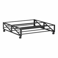 With Wheels Under-Bed Shoe Rack Simple Pull-Out Shoe Rack Hidden Shoe Organizer  Narrow Spaces Shoe Rack black