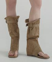 CHAAKAN Belita Flip-Flop Boots Blsds2H153 Black/230 brown