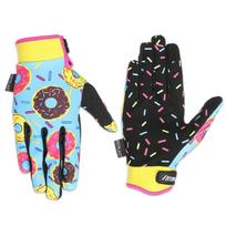 Fistplast Comfortable, Wear-Resistant, High-Looking, Donut-Style Velcro Cycling Long-Finger Gloves for Adults XL