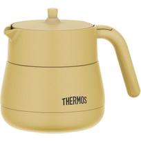 Thermos Vacuum Insulated Teapot with Strainer 450ml Beige TTE-450 BE 0.45 L beige