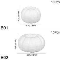 10 Foam Pumpkins, Props for Decorating And Displaying, Artificial Arts 8CM