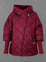 Plus Size Women's Oversized Herringbone Tweed Fleece Coat for Winter 3XL raudona