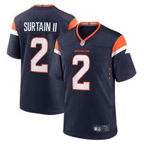 05 Denver Broncos 2 Surtain II Mens Football Jersey Various Sizes Men's 2nd Gen Navy In Stock