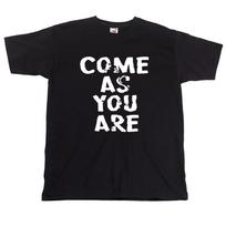 Nirvana Tshirt Come As You Are T shirt Music Grunge Fan T-shirt M black