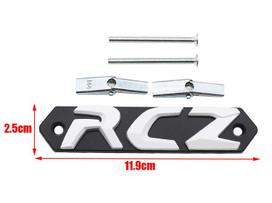 1pcs 3D RCZ metal Car Front grill logo Car front hood Emblem Car Front emblem styling Accessories For Peugeot Front grill emblem&For Peugeot