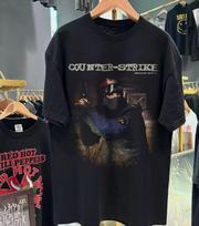 COUNTERSTRIKE 1.6 1999 PROMO VINTAGE BLACK T-SHIRT For Men Women S-5XL XXL black