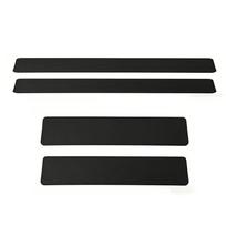 4PCS Front Cab Door Sill & Sliding Entry Door Sill Protection Strip Film for VW T5/T6/T6.1 Transporter Left & Right Matte Black