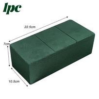 Rectangle Green Floral Foam Blocks Artificial Fresh Flowers Dry Wet Foam Block Flower Mud for Flower Shop Wedding Party Supplies