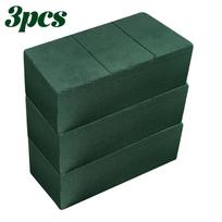 Rectangle Green Floral Foam Blocks Artificial Fresh Flowers Dry Wet Foam Block Flower Mud for Flower Shop Wedding Party Supplies