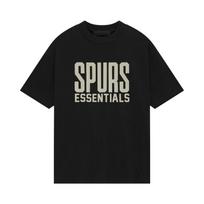 Fear of God Essentials NBA Spurs Tee Black Men's XS beige