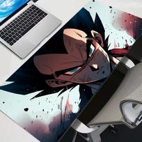 Vegeta Dragon Ball Z  XXL Rubber Large PC Mousepad Gamer Gaming DBZ Mouse pads Desk Keyboard Mat Computer Laptop DBZ Mat 30x80x0.3cm