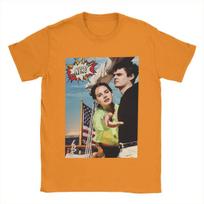 Lana Del Rey Men's T Shirts Vintage Tees Short Sleeve O Neck T-Shirt Cotton 4XL 5XL 6XL Clothes XL oranžinė