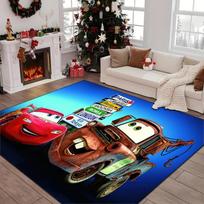 1PC Lightning McQueen Rug - home decoration Carpet For Living Room Bedroom Flooring Computer Chair Area Rug 40x60cm( 15x23in )