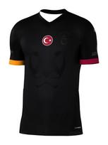 Turkey Galatasaray-style Unisex Football Jersey 24-25 Soccer Shirt Quick Dry Sport Uniform Short Sleeve Football Tops for Men S