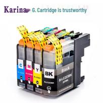 Compatible Ink Cartridges for Brother LC223 LC221: MFC-J5620DW, J480DW, J5720DW, MFC-J680DW mėlyna