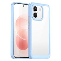 Xiaomi Redmi Note 17 Pro Plus Case, Clear Transparent Shockproof Phone Case Cover for Xiaomi Redmi Note 17 Pro Plus mėlyna