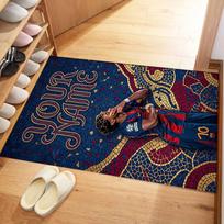Lamin Yamal Customized Name Carpet Suitable For Playrooms Dining Room Decorate Room Study Room Antislip Carpet Anime Office Decor 40cmx60cm