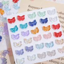 Stiklinių karoliukų rinkinys,  Random Mixed Colors 25pcs