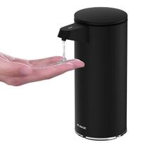 AIKE USB Charging Automatic Soap Dispenser Stainless Steel Non-contact  Dispenser for Kitchen Detergent and Bathroom Hand Soap AK1333-Black