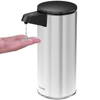 AIKE USB Charging Automatic Soap Dispenser Stainless Steel Non-contact  Dispenser for Kitchen Detergent and Bathroom Hand Soap AK1333-Brushed