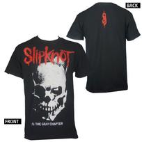 Authentic SLIPKNOT Skull And Tribal Gray Chapter Logo T-Shirt S-2XL NEW 4XL white