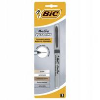 Bic permanentinis markeris, juodas, 0.8mm, plonas galiukas