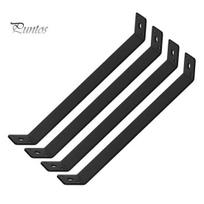 Reinforced Steel Joint Plate 4PCS 45 Degree Angle Support Bracket for Pergola, Heavy Duty Mild Wooden House Repair Tool Rust Resistant Frame, L