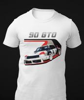 1989 90 IMSA GTO Race Car Short-Sleeve Unisex T-Shirt L white