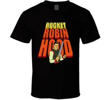 Rocket Robin Hood 1960S Cartoon T Shirt 130 red