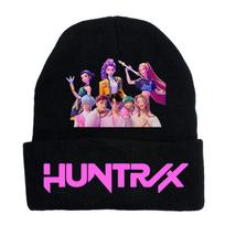 Kpop Demon Hunters Sajaboys Printed Warm Knitted Hat pink