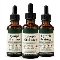 Limfos palaikymas ir drenažas skysti lašai – Kasdienis kūno valymas ir balansavimo formulė (Ne GMO) – 2 fl oz / 60 ml 3pack
