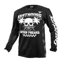 Fasthouse Mens Long Sleeve Cycling Jersey Breathable MTB Road Bike Riding Shirt Moisture Wicking Sportswear XXL