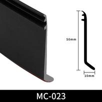 Lanksti lango lašų juosta 50 mm Lietaus oro sąlygoms atspari juosta Efektyvi lietaus nepraleidžianti lango juosta Namų naudojimui 2m-Black-50x10mm