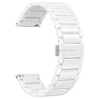 20/22mm Universal Straps Ceramic Band for Huawei Ultimate GT 6 5 Runner 2 Watchband for Garmin 265 255 Venu 4 Amazfit Balance 2 20mm balta