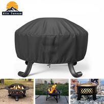 Outdoor Round Fire and BBQ Grill Cover,, Cloth XXL