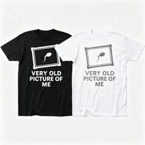 Very Old Picture Of Me Funny Retro Graphic T-Shirt SIZE S-5XL 140 gray