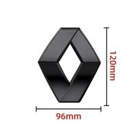 1 piece rear boot badge front grille hood trunk Emblem logo For Renault RS Koleos Captur Talisman Kadjar Megane 2 3 Clio 5 Zoe Y555