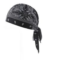 1-5pcs Cooling Skull Cap Helmet Liner Breathable Sweat Wicking Head Wrap Bandana Hat for Men Women Paisley Cycling Running Cap juoda