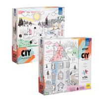 Spalvinama dėlionė MOOMIN, 54 detalės
