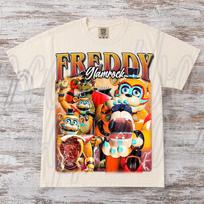 Glamrock Freddy Five Night at Freddy's Shirt, FNAF Glamrock Freddy Shirt, Retro Arcade Game Shirt, Superstar Gregory Tee, Horror Game Tee FD 150 black