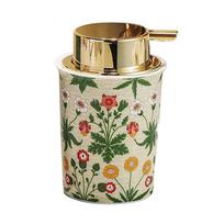 Floral Decorative Liquid Foaming Bottle Vintage Hand Soap Pump Bottle  Shower Gel Style 4