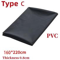 PVC Waterproof Spa Waterbed Mattress Protector Oil Massage Sex Fun Convenient to Carry Outdoor Inflatable Bed Adult Sex Toys Type C black